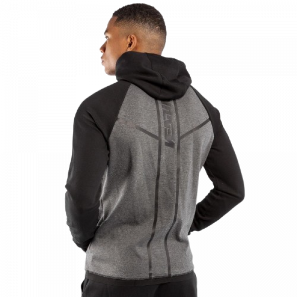 Venum Zip-Hoodie Laser X Connect Dunkelgrau